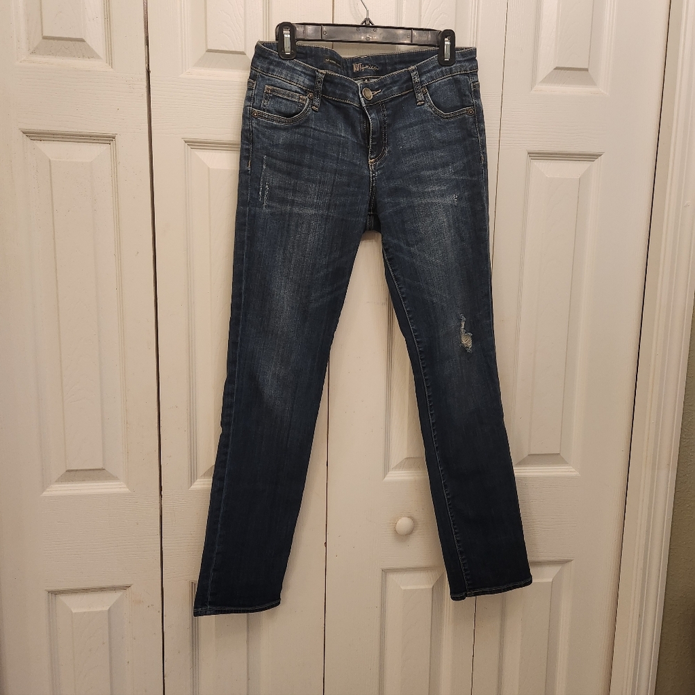 Kut From The Kloth Classic Blue Denim Women's  High Rise Jeans